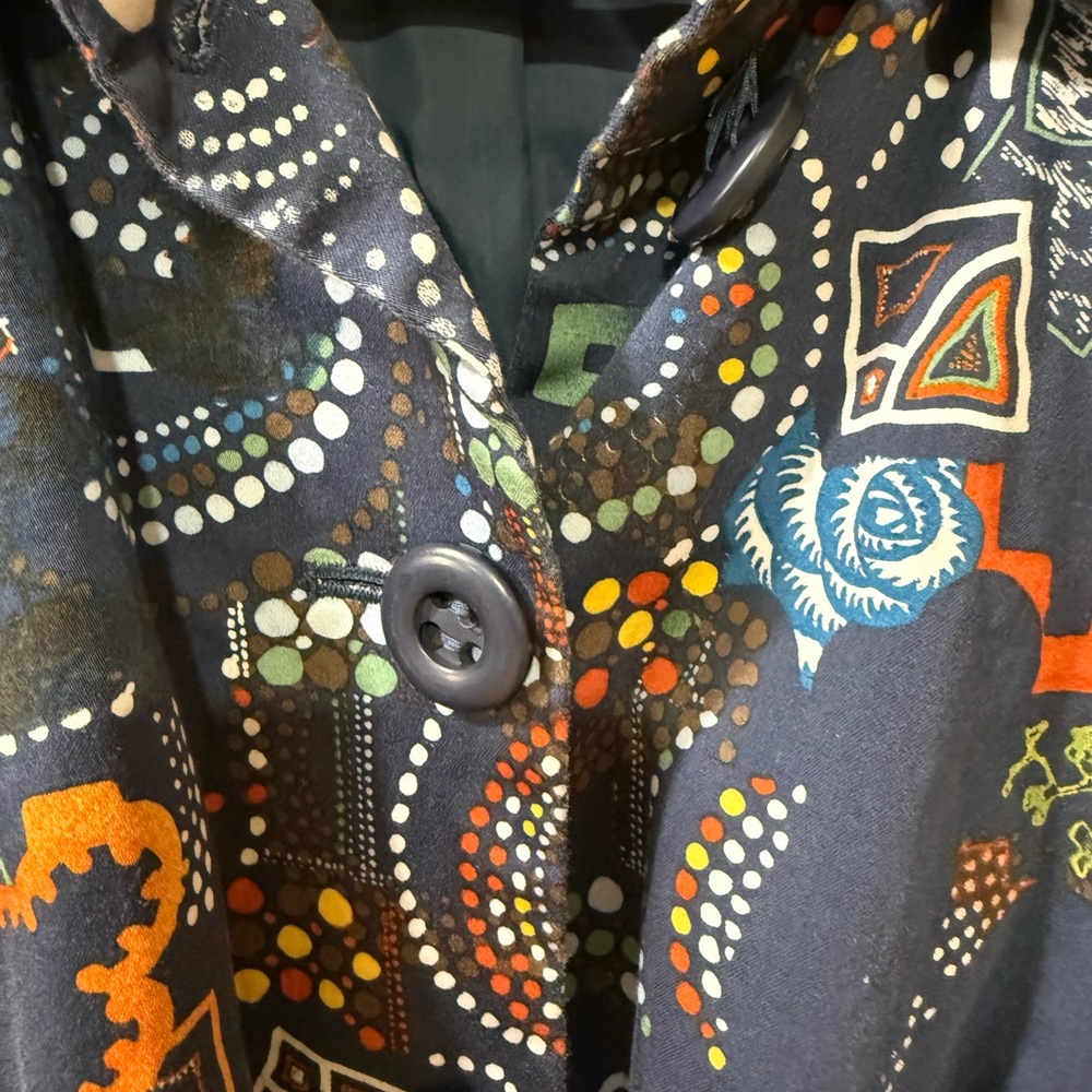 Chico's Multicolor Abstract Jacket - image 6